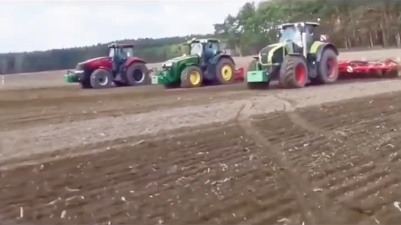 世界三大顶级拖拉机耕地比赛谁会赢