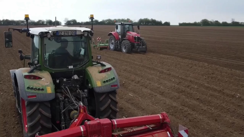 国外农场怎么起垄？涨见识了。