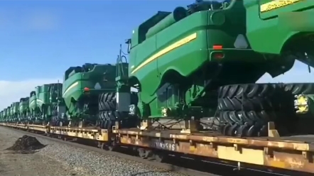 美国约翰迪尔收割机与国内收割机检测对比