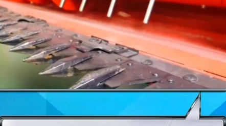 小麦机割刀对中调整