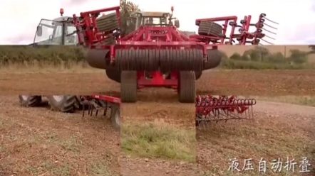 丹麦禾沃HE-VA草地深松机，来感受下大机械风吧