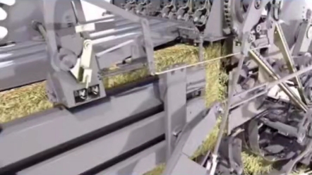 打捆机内部原理演示