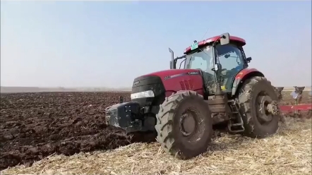 2022年黑龙江农场，犁地作业如此高效快捷