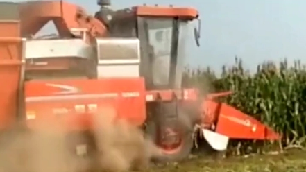 巨明这款收割机，收获效率比老款可是提高了不少！