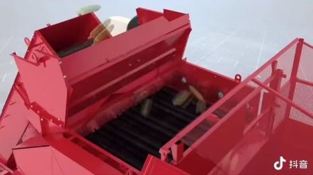 玉米机机械原理拆解---橡胶辊式剥皮原理演示