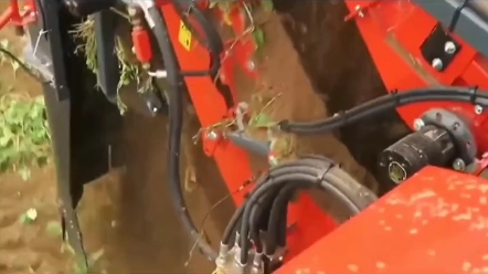 土豆收获机你见过吗？看看老外如何收获土豆