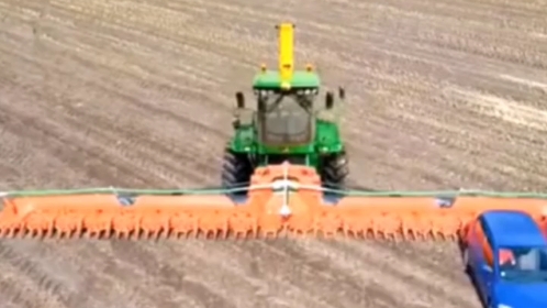 一分钟收割10亩，这样的收割机您见过吗？