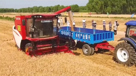 雷沃无人驾驶收割机，收割效率会比人工高么