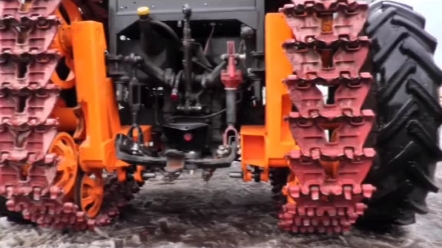 国外民间改装两用拖拉机 轮胎履带随时切换 你觉得实用吗